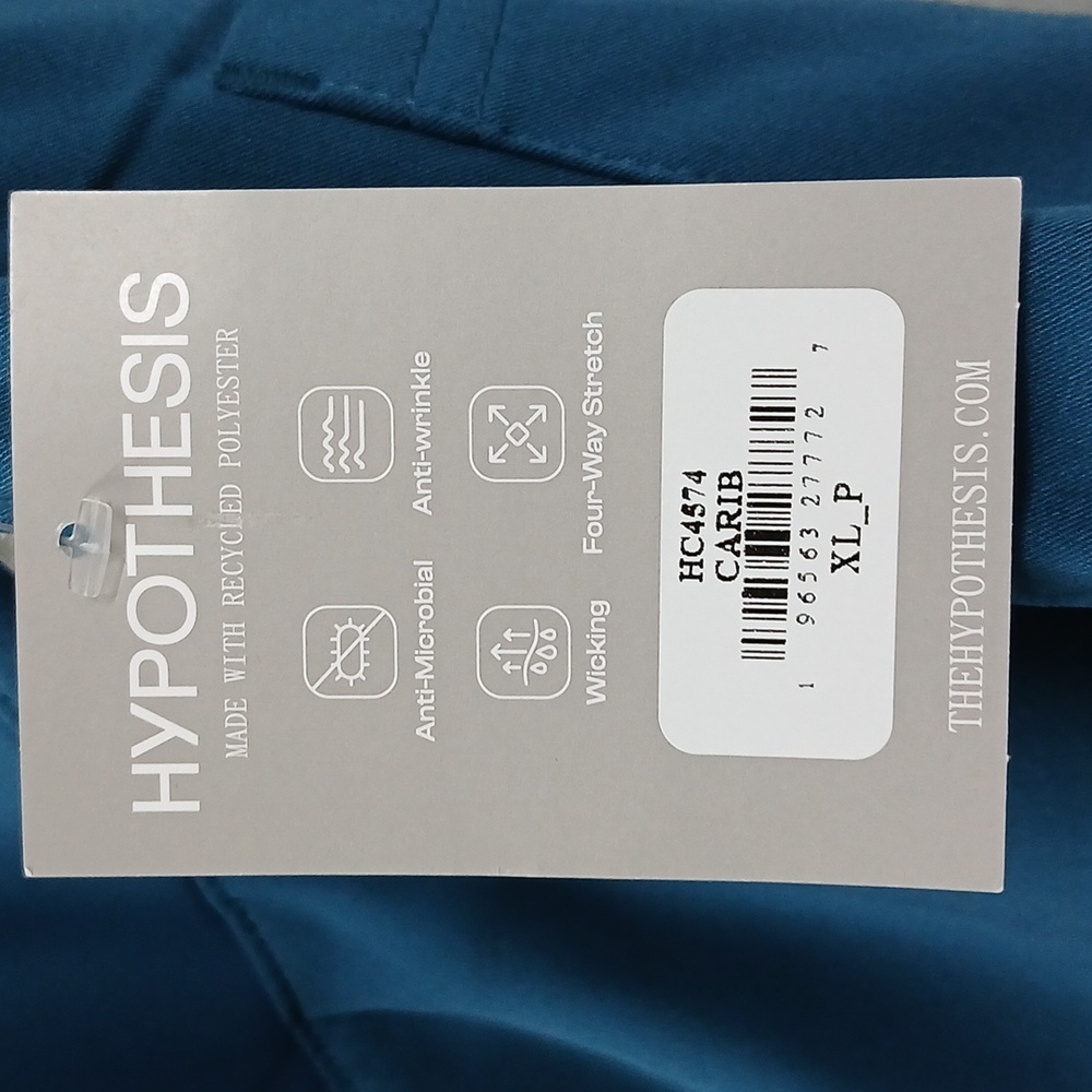 Hypothesis Caribbean XL Petite 6 Pocket Scrub Pant/Jogger -NWT - Picture 3 of 6